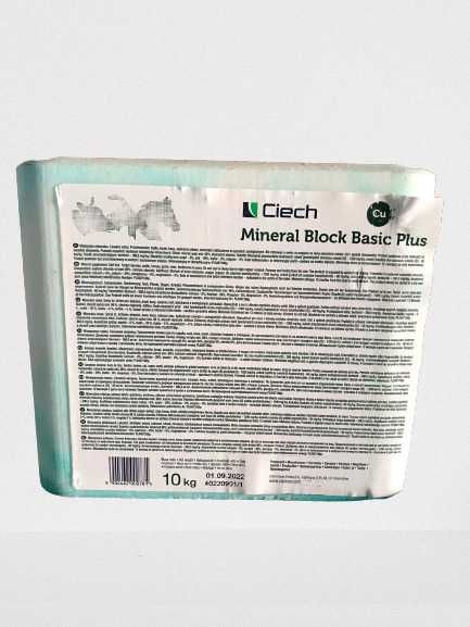 Lizawka solna mineralna Ciech Mineral Block Basic 10kg 2 sztuki 20kg wysyłka