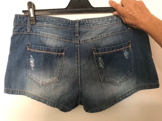 Calções de Ganga Stradivarius Nº 42 Novos