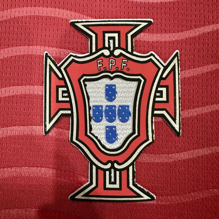 Camisa de portugual vermelha copa do mundo