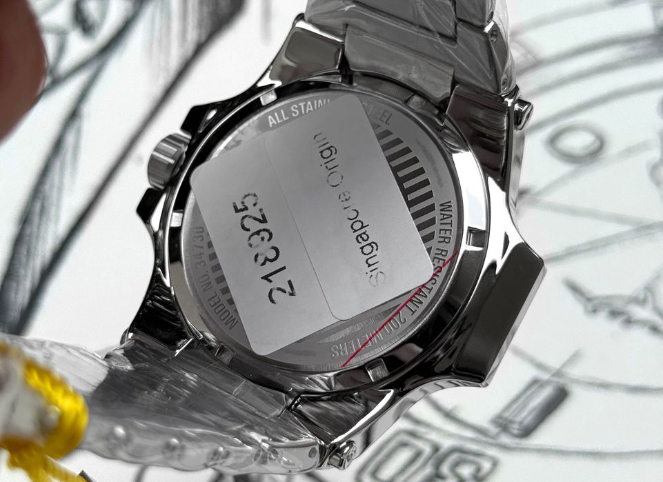 Чоловічий годинник Invicta Akula 34730 Gunmetal 50 мм. 200 MT