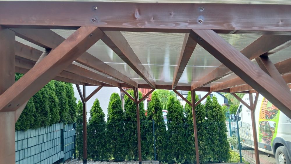 Zadaszenie na samochód garaż carport