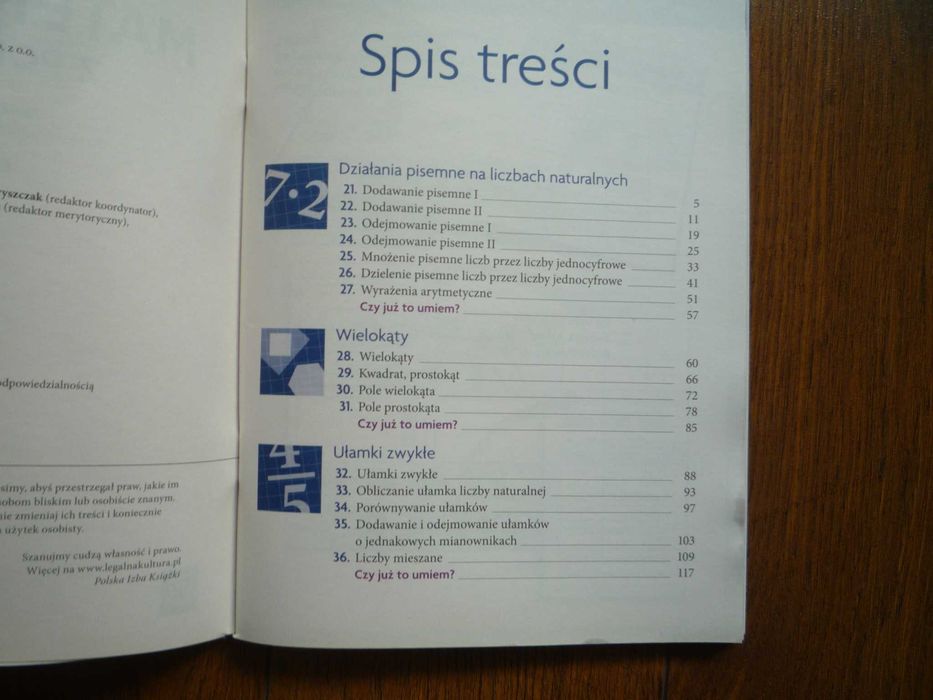 Matematyka z pomysłem SP kl.4 ćwiczenia cz.2