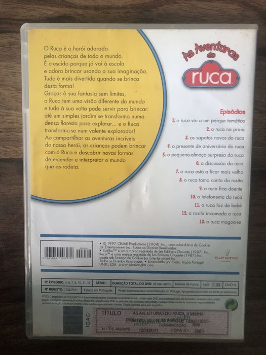 Dvds para reviver a memória