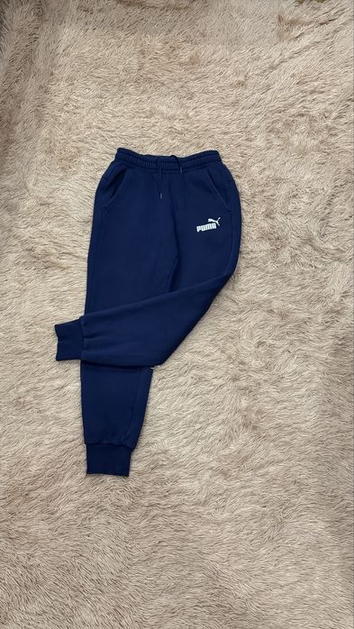 Тёмно синие спортивные штаны puma пума оригинал s