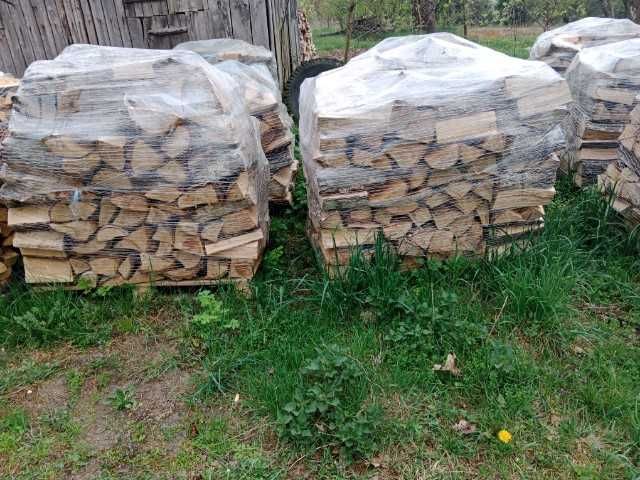 Drewno opałowe na palecie Brzoza.dab.sosna grab