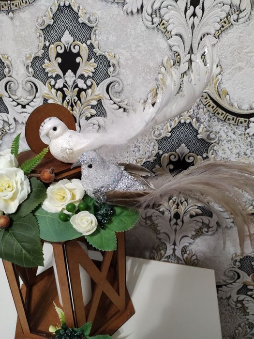 Подставка под свечи (декоративная свадебная)