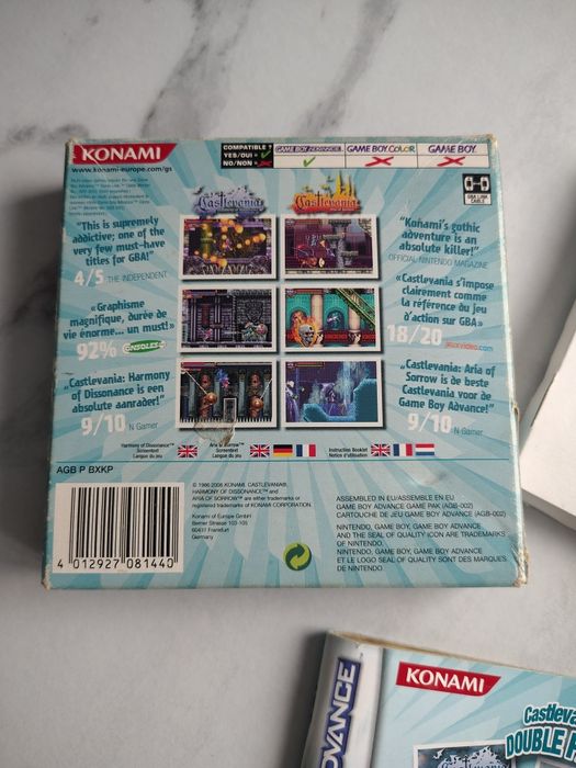 Castlevania Double Pack ! GBA Gameboy Advance