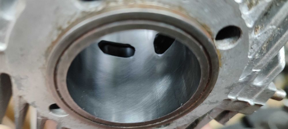 Jawka cylinder 50 jawa oryginał po szlifie tłok PAL oryginał Romet oga