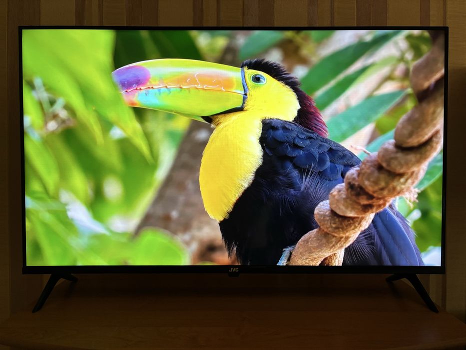 Телевизор JVC LT-43MU759 43” QLED 4K Android TV, коробка + чек