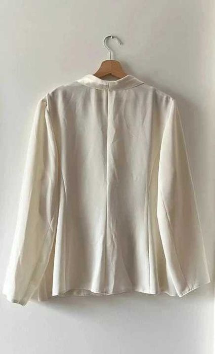 Kremowa # marynarka # damska # żakiet # XXL 44