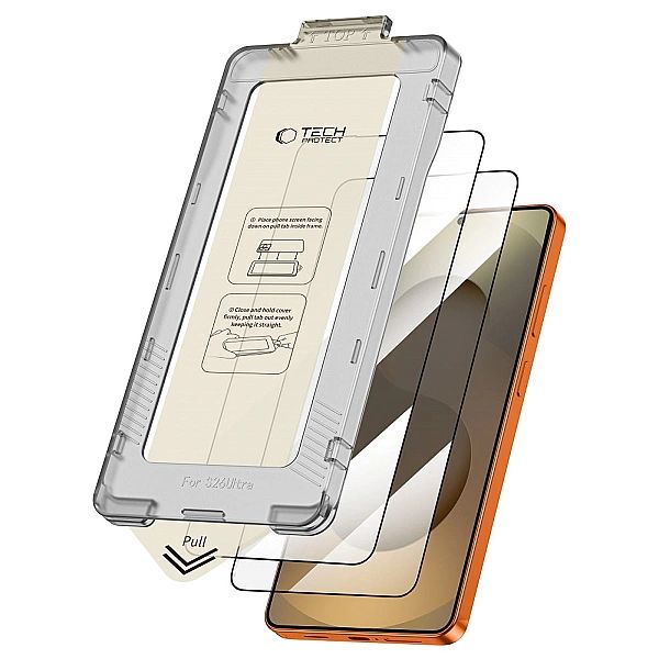 Szkło Hartowane Tech-Protect Quick Set+ 2-Pack Galaxy S26 Ultra Black