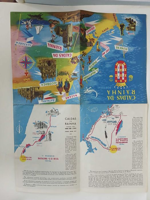 Caldas da rainha planta da cidade edições ROTEP