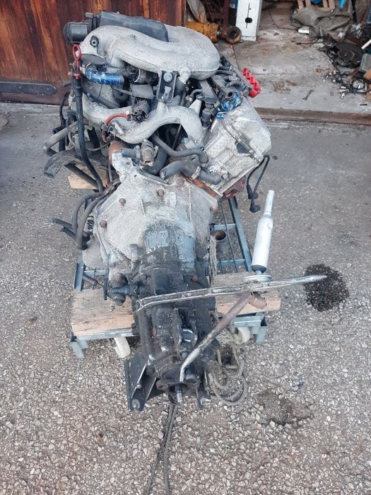 Silnik + skrzynia biegow bmw e36
