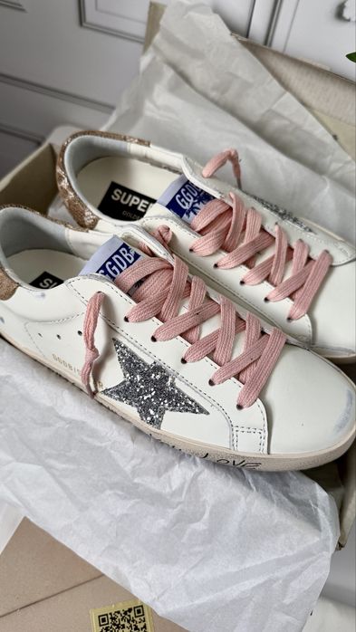 Жіночі кеди Golden Goose Deluxe Brand GGDB шкіра 36–41 в наявності