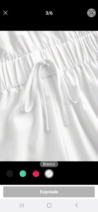 Macacão calção lindíssimo