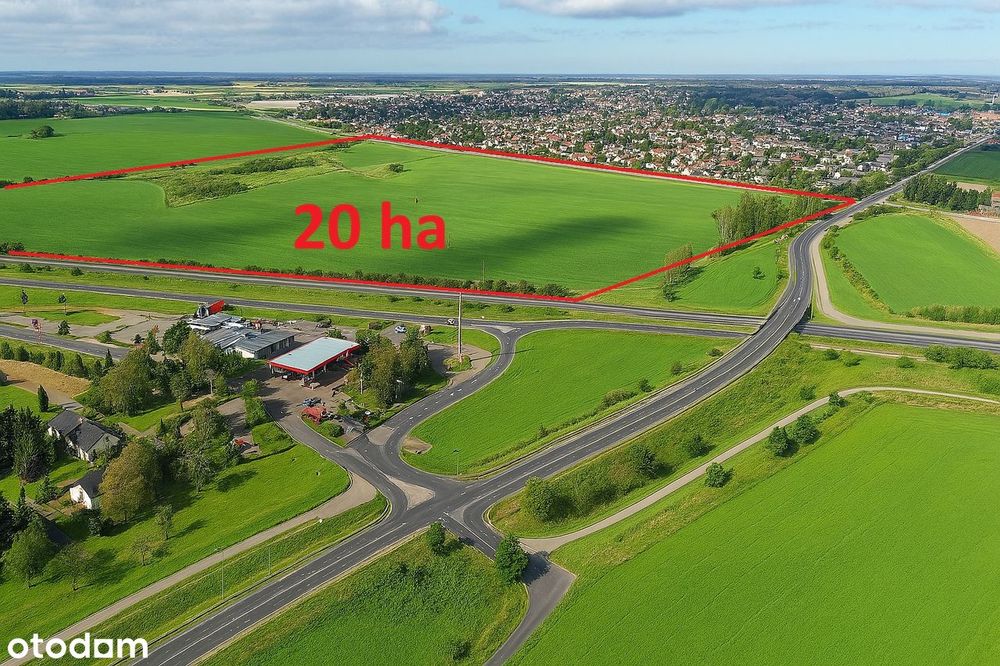 Atrakcyjne działki inwestycyjno - budowlane w Chojnicach, 20 ha