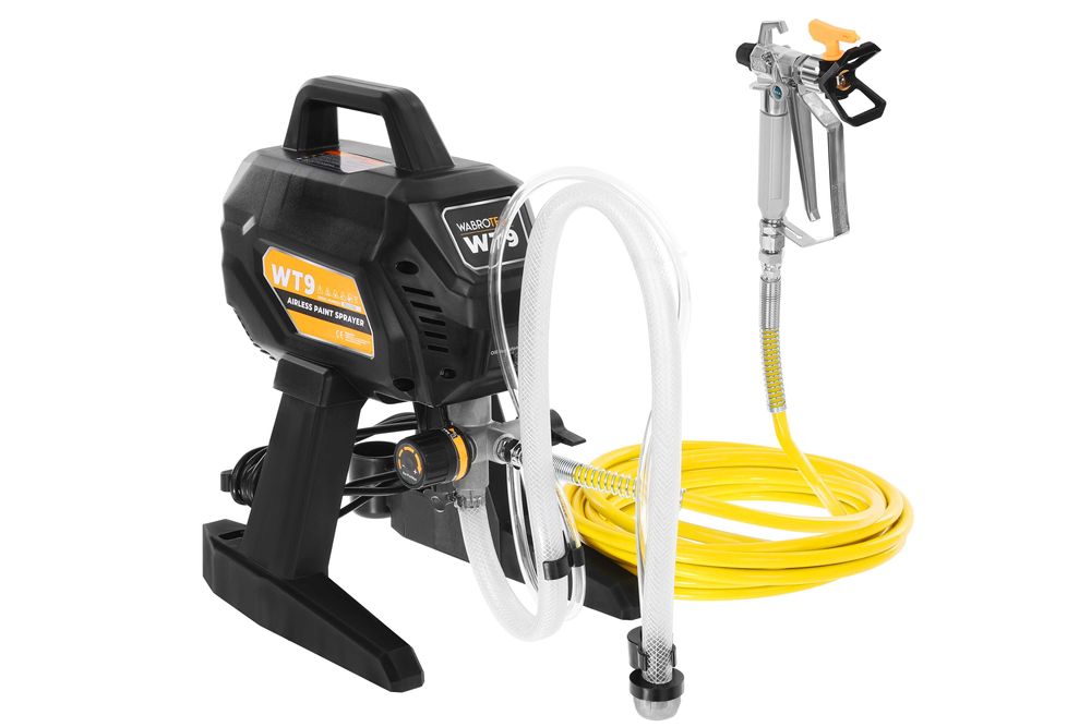 Natryskowy agregat malarski WT9 do malowania ścian i sufitu w domu