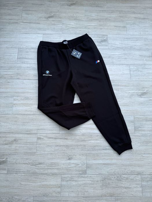 США Чоловічі спортивні штани Puma BMW 533372-01 Оригінал Без флісу XXL