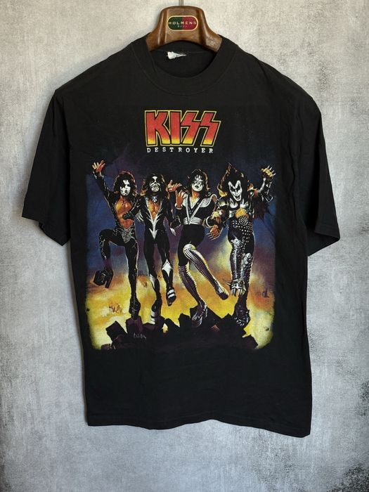 Vintage KISS Destroyer / KISS My Ass | Rock Band Tee | 100% Cotton | L