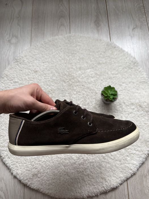 Мужские Замшевые Кеды Lacoste Sevrin 43р(28см)