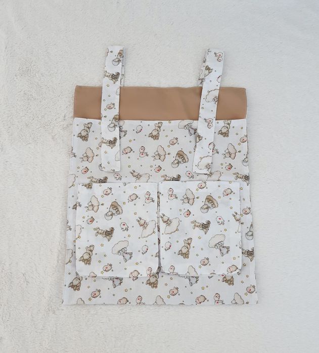 Saco organizador para berço