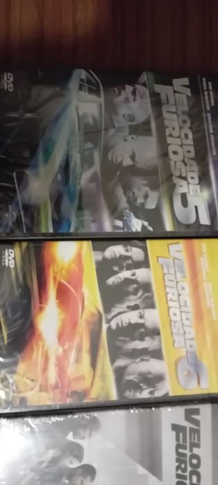 Filmes em Dvd Coleção Velocidade Furiosa.