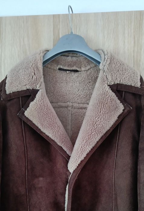 Kożuch męski naturalna skóra