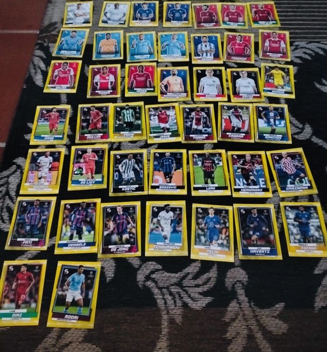 Lote de Cartas Topps Supertars