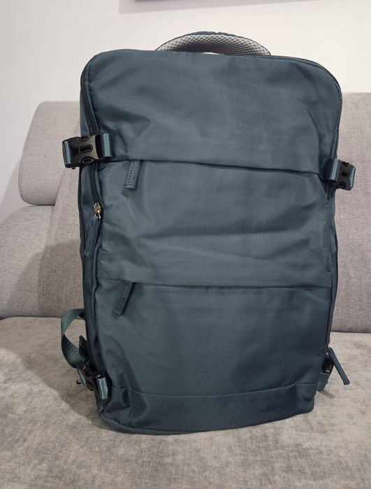 Mochila viagem multiusos verde