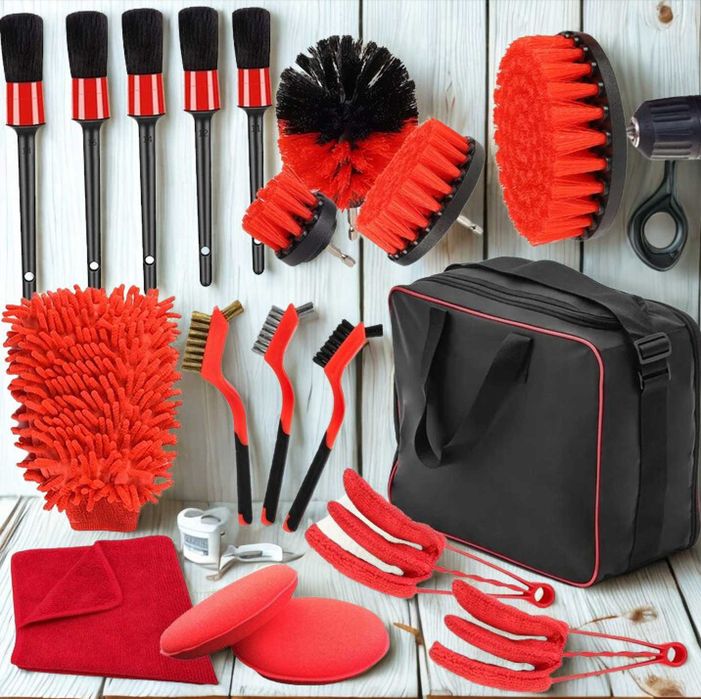 Zestaw Detailingowy Do Czyszczenia Samochodu Do Auta + GRATIS Etui