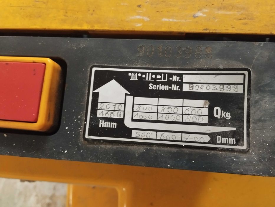 Stacker Empilhador JUNGHEINRICH