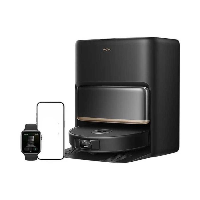 Robot sprzątający z mopowaniem i stacją konserwacyjną 24 000 Pa kamera