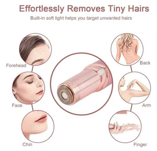 Batom Depilador Facial Elétrico