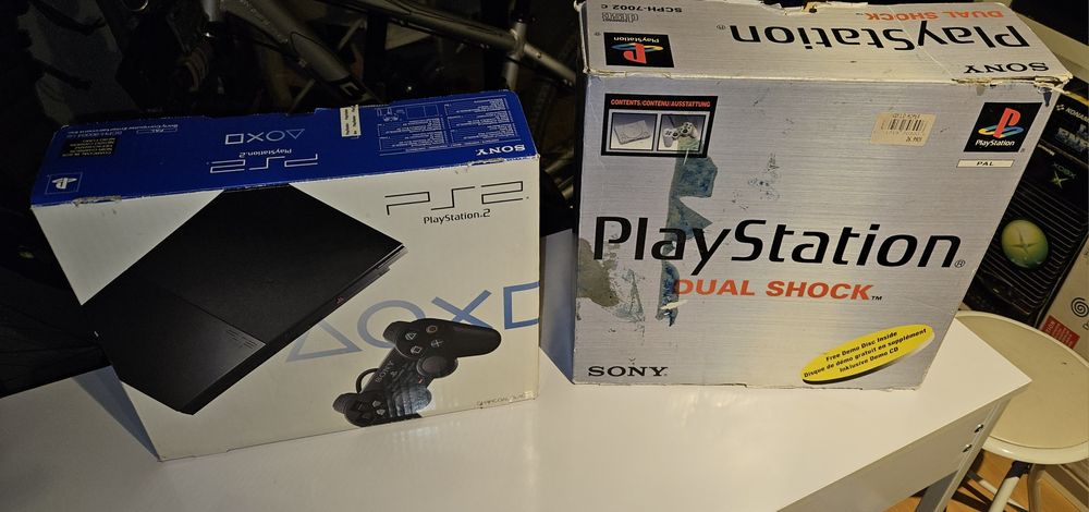 Caixas playstation  1 / 2 / 5