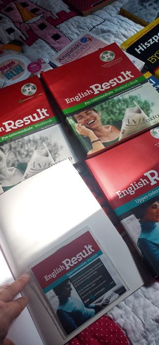 English result pre intermediate upper intermediate exford angielski