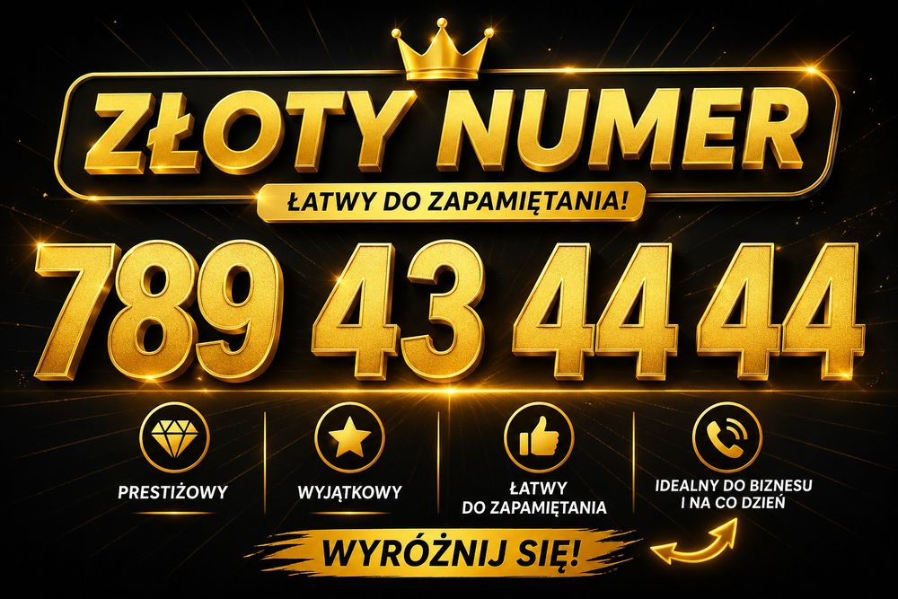 ZŁOTY NUMER 789×43×44×44