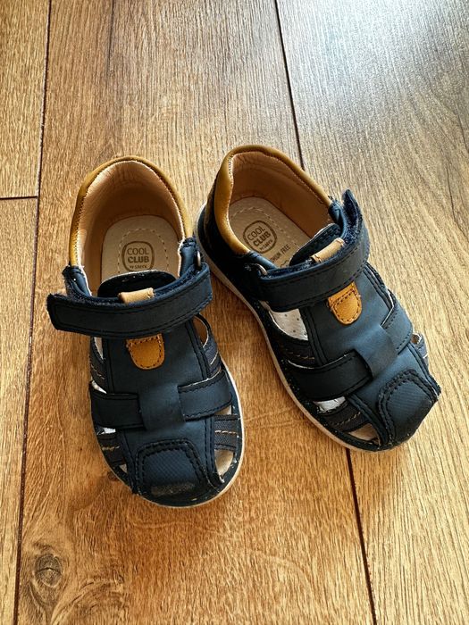 Sandałki dziecięce, skórzana wkładka, miękka pachnąca podeszwa