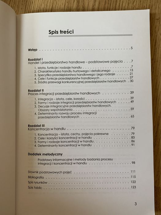 Koncentracja i integracja w handlu aspekt teoretyczny