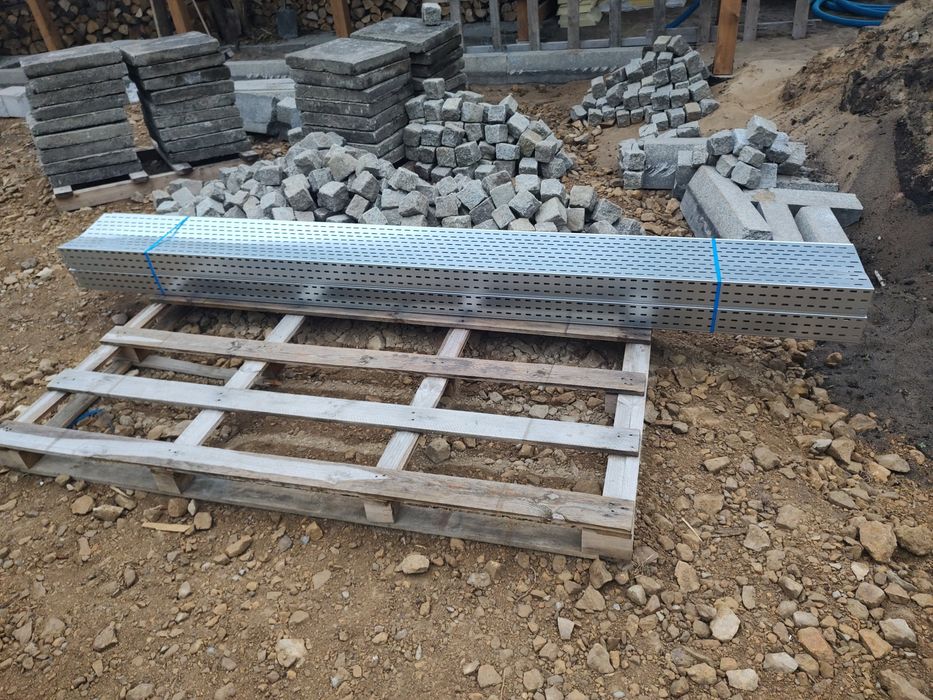 4szt (12m) Korytko kablowe BAKS KCL300H100/3N