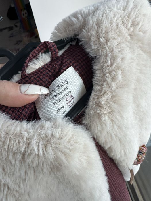 Kamizelka kozuszek zara