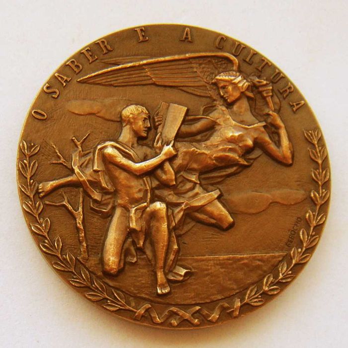 Medalha Bronze Biblioteca Nacional por REBOCHO