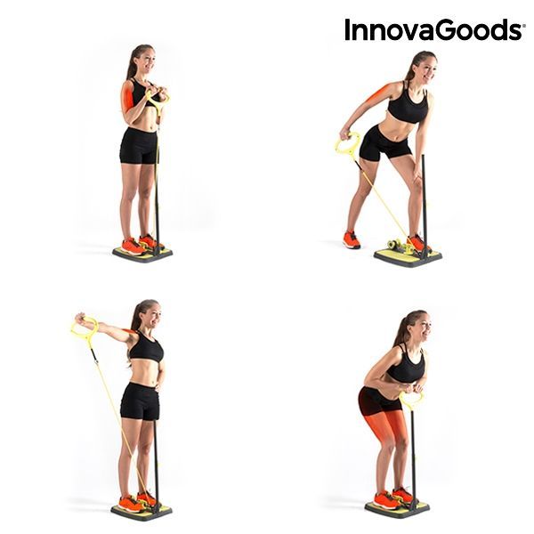 Plataforma de fitness para glúteos e pernas e guia de exercícios  NOVO