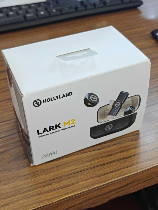 Microfone Hollyland Lark M2 Duo Usb C (Novo)