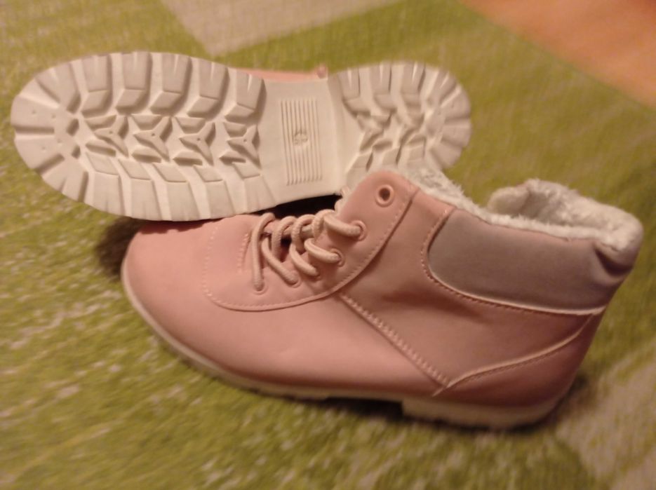 NOWE buty botki trapery 38 37,5 damskie dziewczęce jesienne TANIO