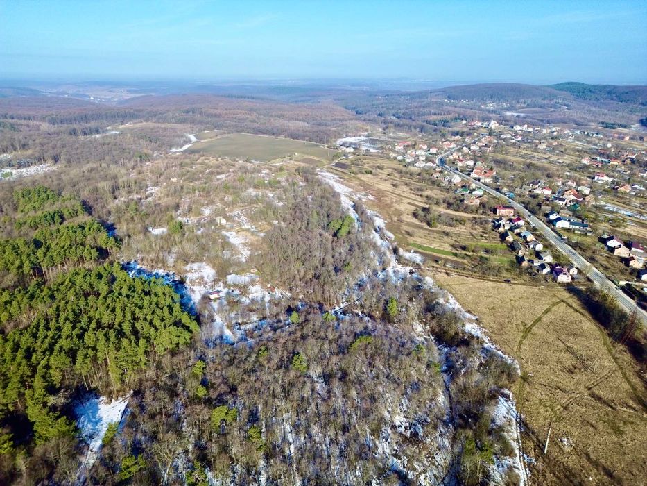 Дачні земельні ділянки біля лісу поруч з Львовом, с. Шпильчина (19 км)
