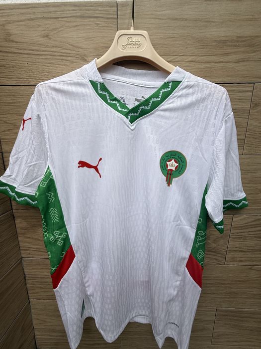 Camisola Marrocos Versão Jogador Branca