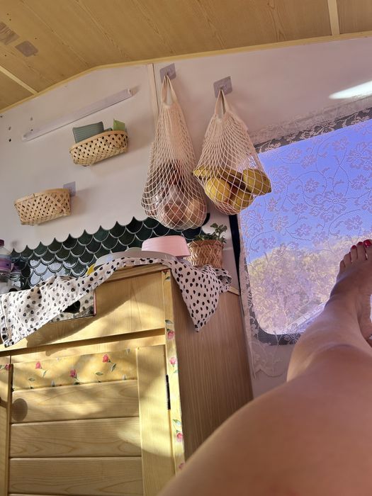 Caravana Pluma  vintage renovada