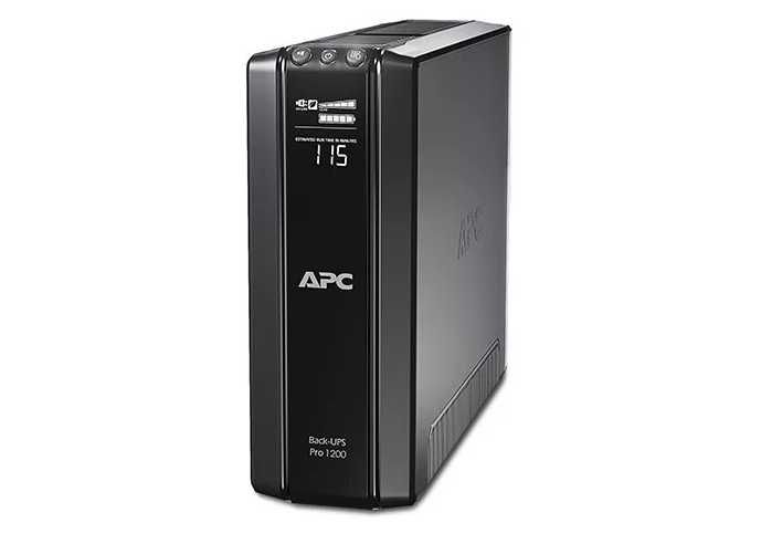 Пристрій безперебійного живлення APC Back UPS Pro 1200 з двома новими батареями DURACELL 12V 9Ah