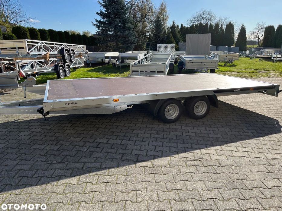 Martz GT PLATEAU 500/2 S 2700kg 500x210  Przyczepa Laweta MARTZ GT PLATEAU 500/2 S 2700kg 500x210
