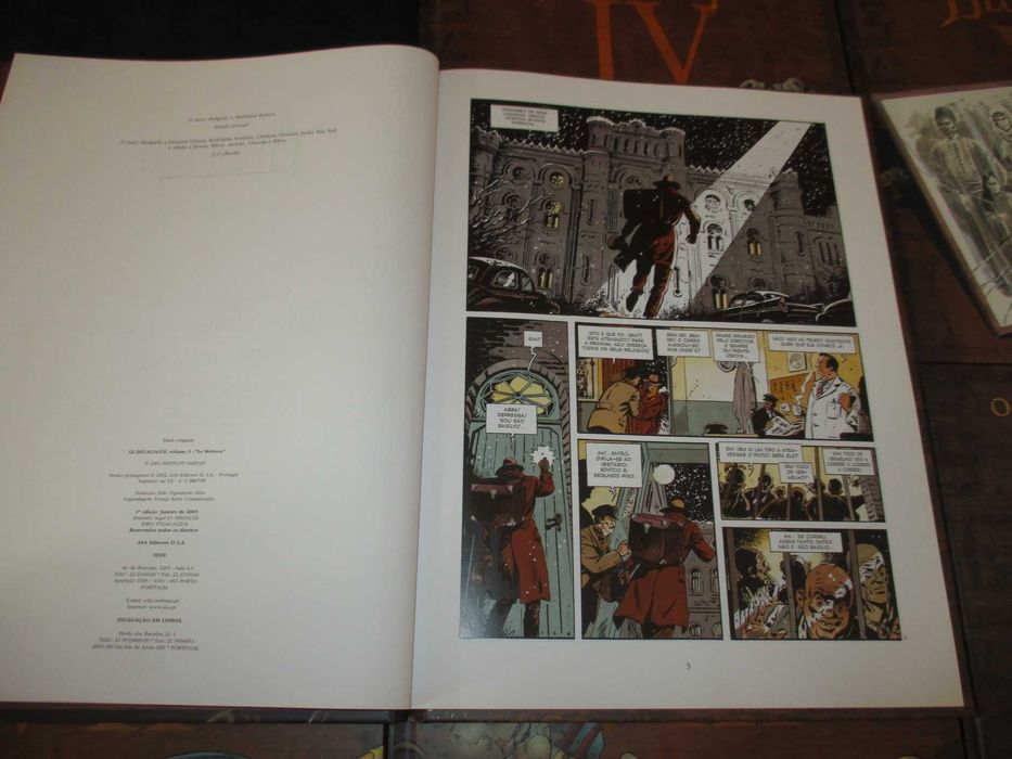 Livros BD O Decálogo Giroud Edições Asa CD